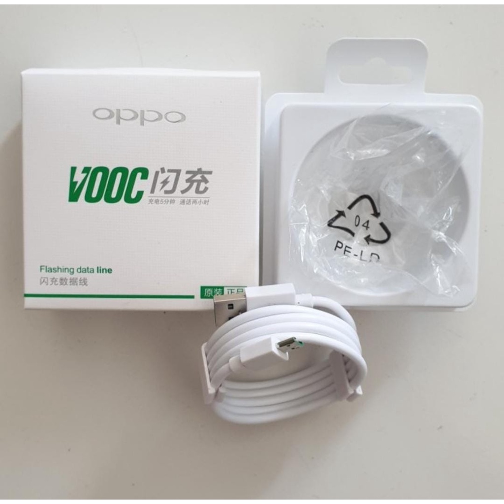 kabel Oppo VOOC micro usb android tipe C kabel data casan android fast charging