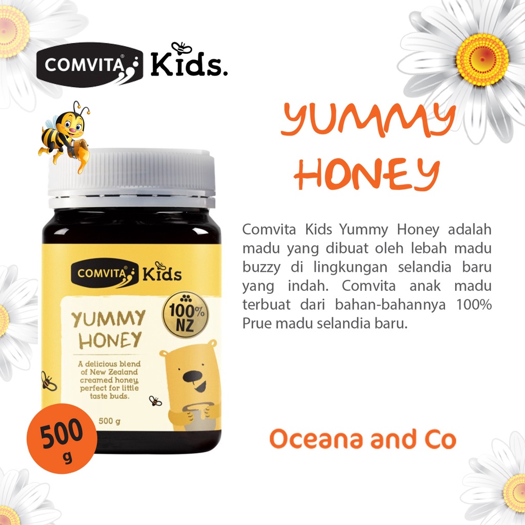 Comvita Kids Yummy Honey 500g/Madu anak