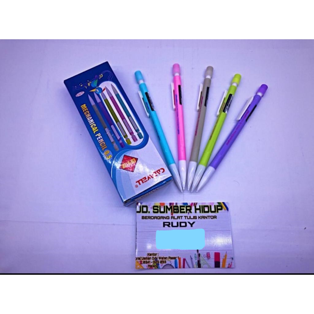

Pensil Mechanic 0.5mm (CB-5102), Harga Perlusin isi 12 pcs