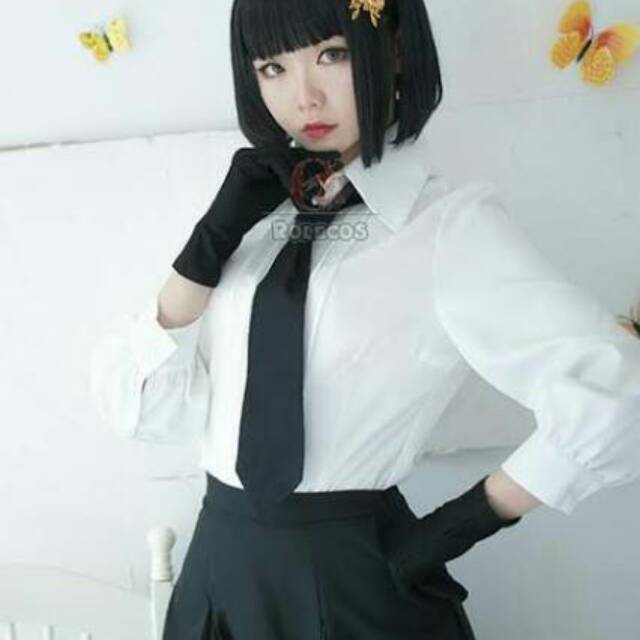 (Bungou Stray Dogs Akiko Yosano) HIGH QUALITY costume cosplay kostum anime japan photses seifuku