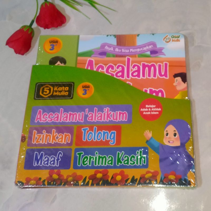 galeri tigaH Seri 5 Kata Mulia Assalamu'alaikum maaf tolong terimakasih izinkan