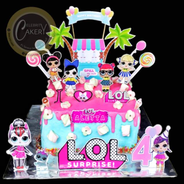 

LOL Full Buttercream Cakes