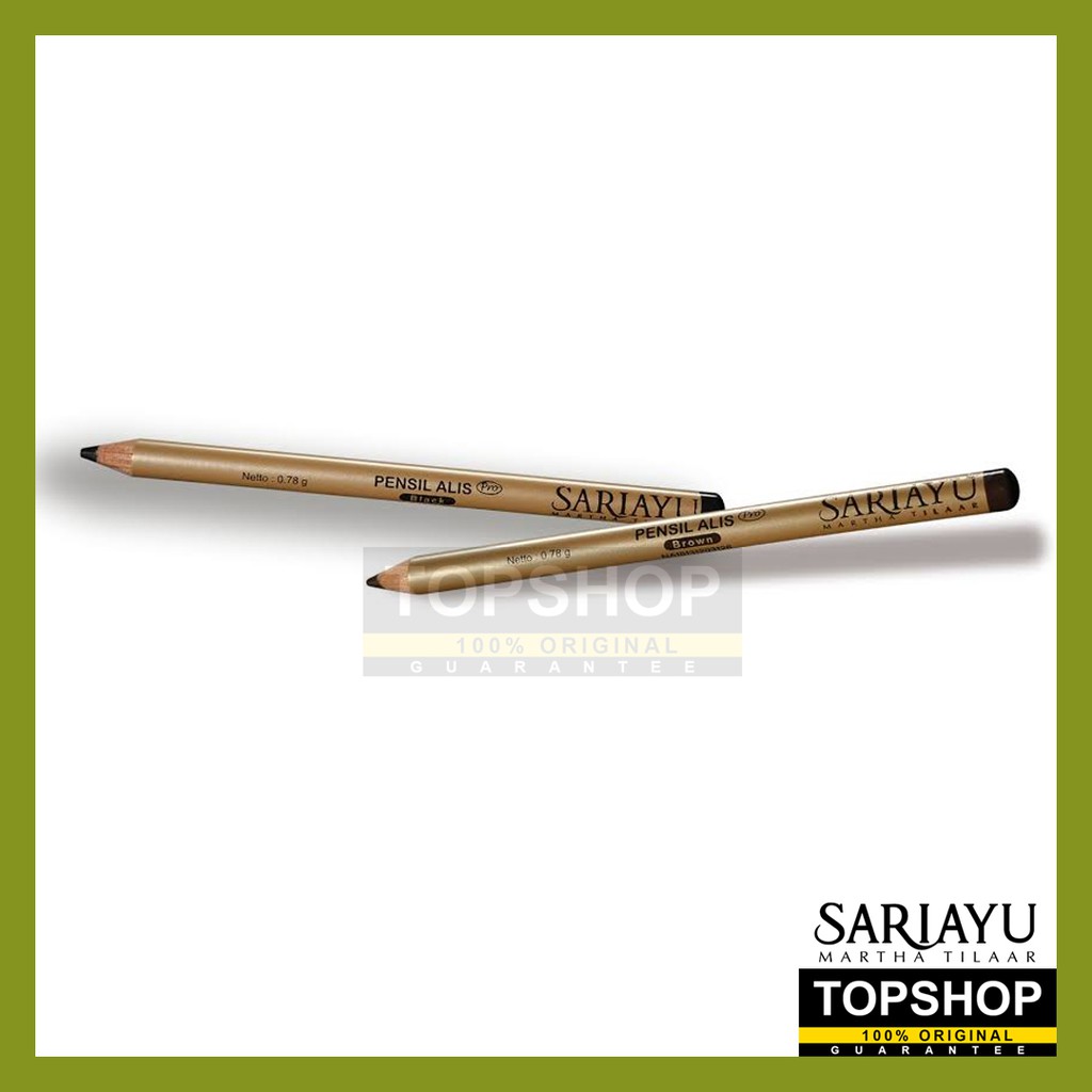 Sariayu Pensil Alis Pro Brown (batang Coklat)