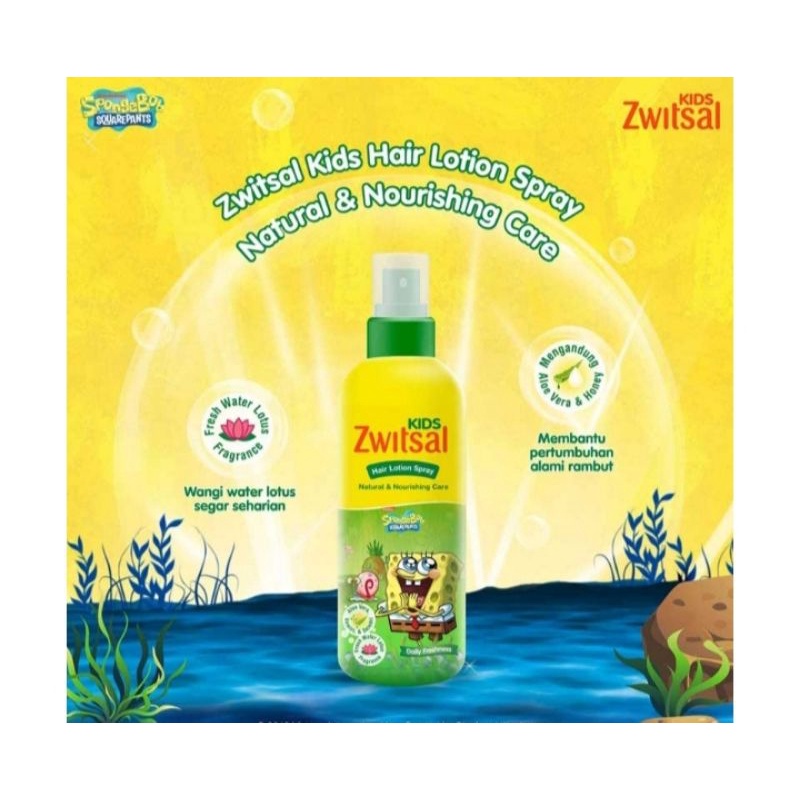 ZWITSAL KIDS Hair Lotion Spray Natural &amp; Nourshing Care 100ml