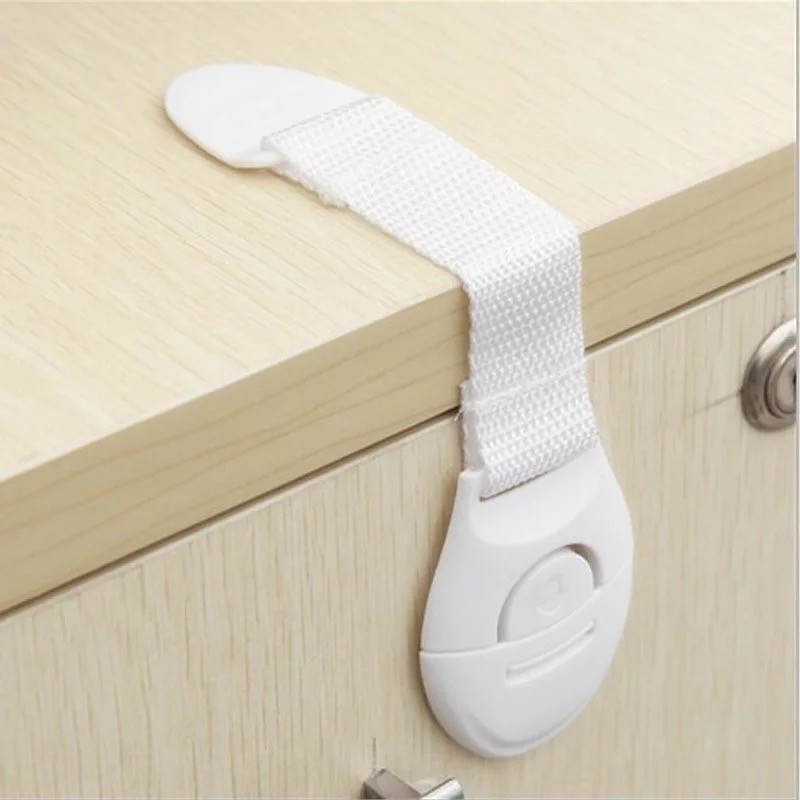 UNNISO - Alat Pengunci Laci Lemari / Safety Belt Lock Drawer / Baby Safety