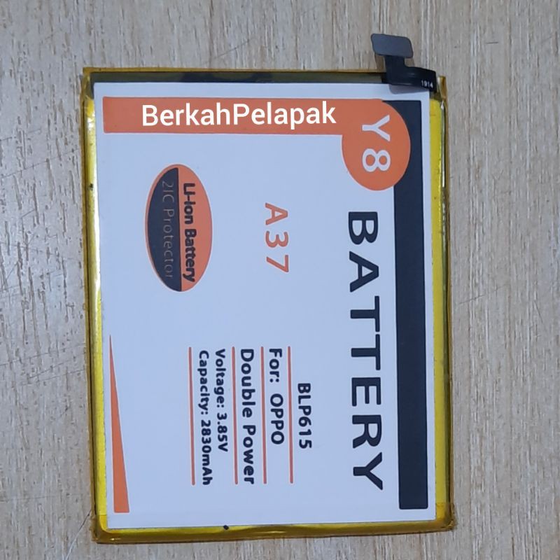 Baterai Oppo A37 Neo 9  BLP615 DOUBLE POWER/IC