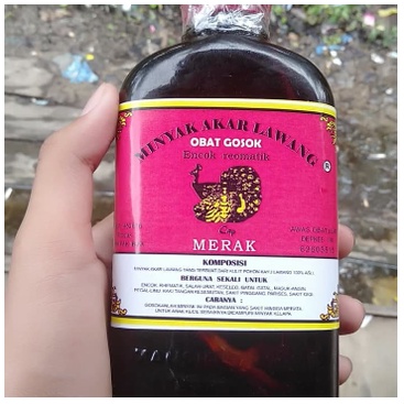 TERJAMIN Minyak Akar Lawang AKAR LAWANG ASLI KALIMANTAN BOTOL BESAR