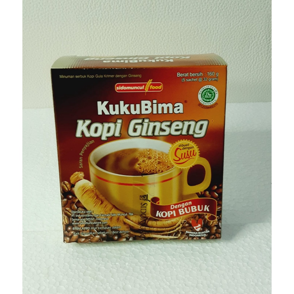 

KOPI GINSENG SIDO MUNCUL ISI 5 SACHET