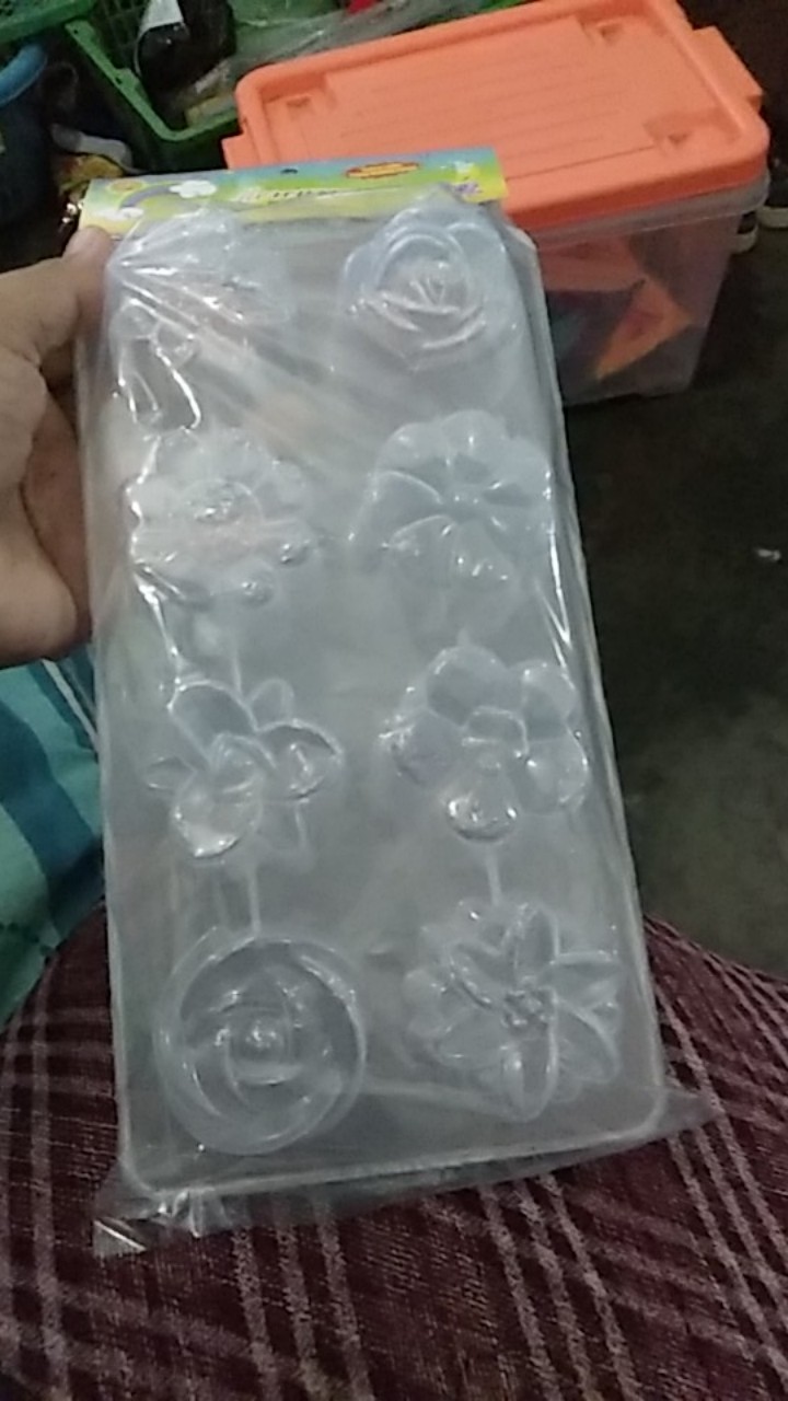 Cetakan Bunga Plastik 1tray