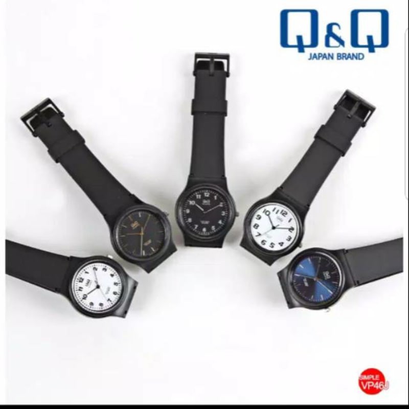 JAM TANGAN ORIGINAL PRIA / WANITA Q&amp;Q ORIGINAL SERI VP 46