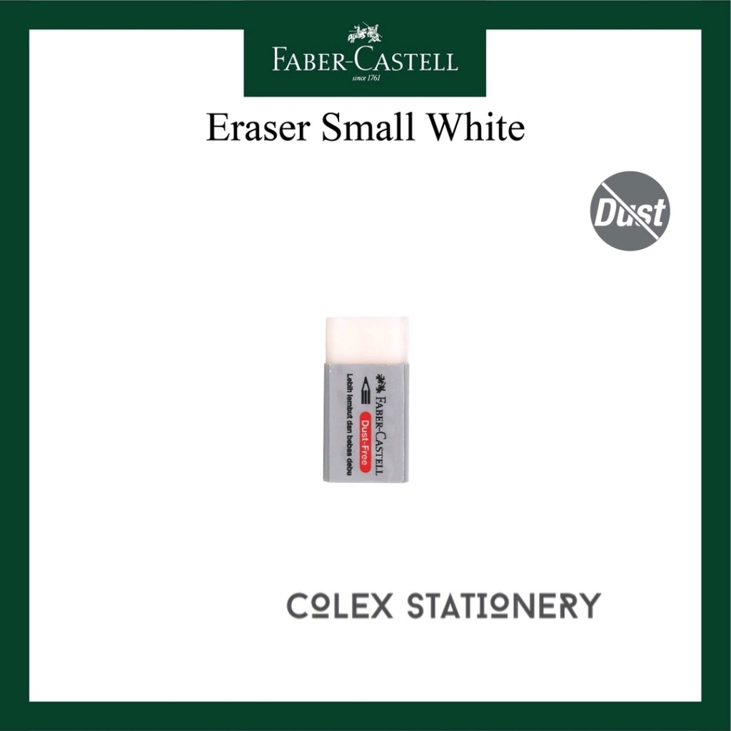 

Penghapus / Stip Faber Castell Warna Black & White Dust Free B4 (1 Pcs)
