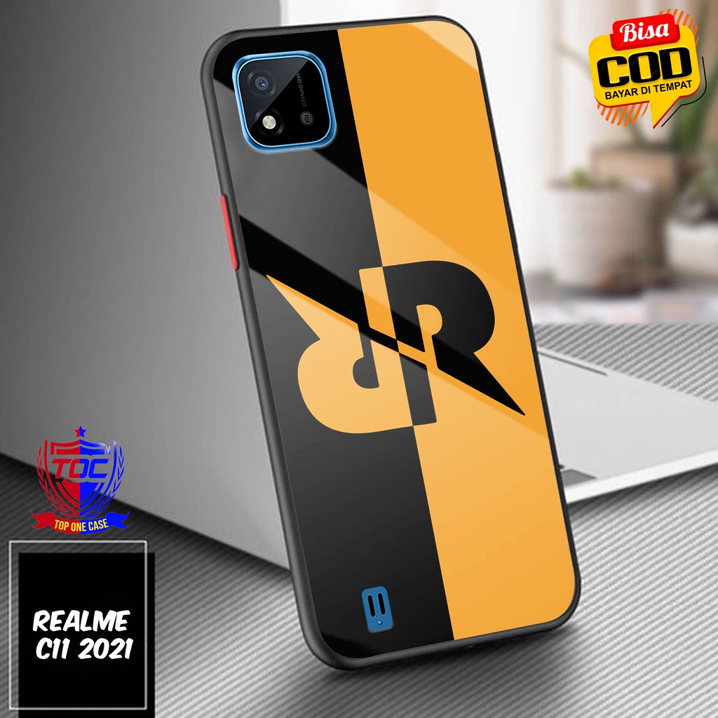 Case REALME C11 2021 Terbaru TOP ONE CASE [ RRQ ]  -Casing REALME C11 2021- Casing Hp Mewah - Hardca