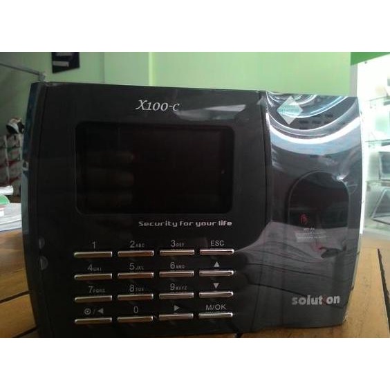 Absensi Sidik Jari Solution X 100C / Finger Print Solution X100-C