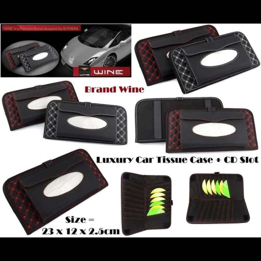 Tempat Tisue CD mobil / Tempat Tissue dan Tempat CD