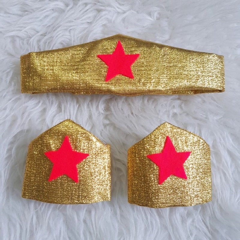 Cosplay Wonderwoman Kostum Wonder Woman Cosplay Superhero Baju Wonder woman