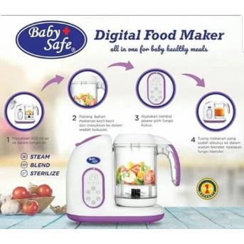 Baby Safe Digital Food Maker LB02B / LB02P