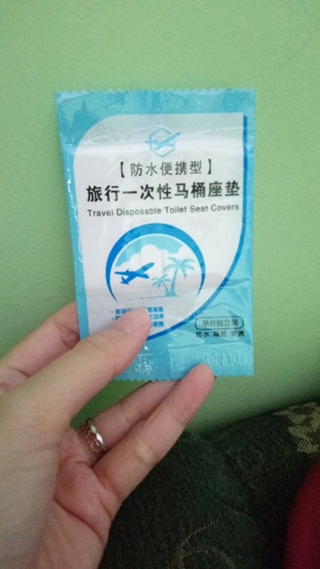 Alas Dudu  Dudukan Kloset Umum Disposable Paper Toiletkertas Tisu Tissue Cover Pack