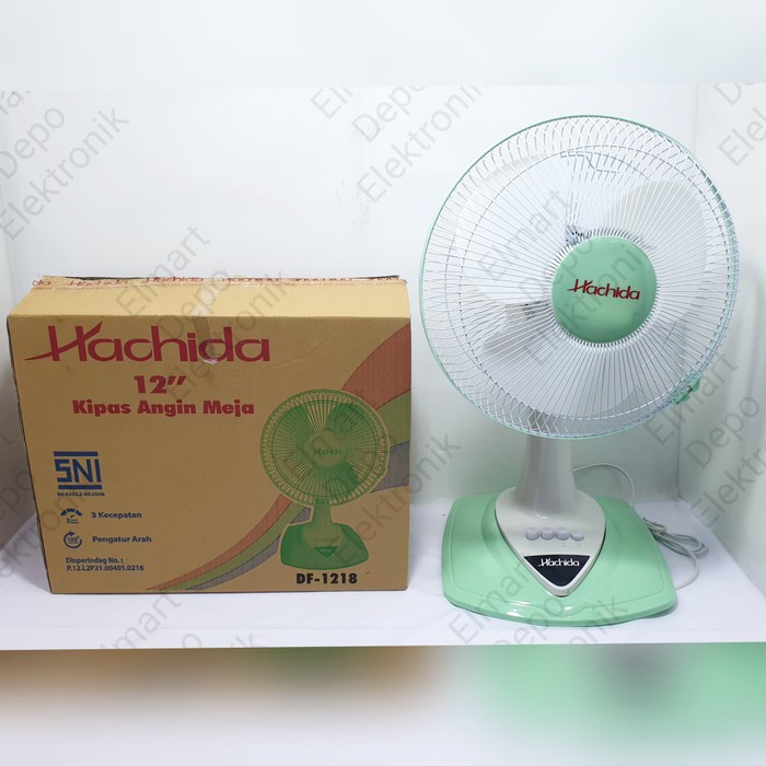 Kipas Angin meja murah 12&quot; HACHIDA DF 1218 / Desk fan 12 inch DF1218