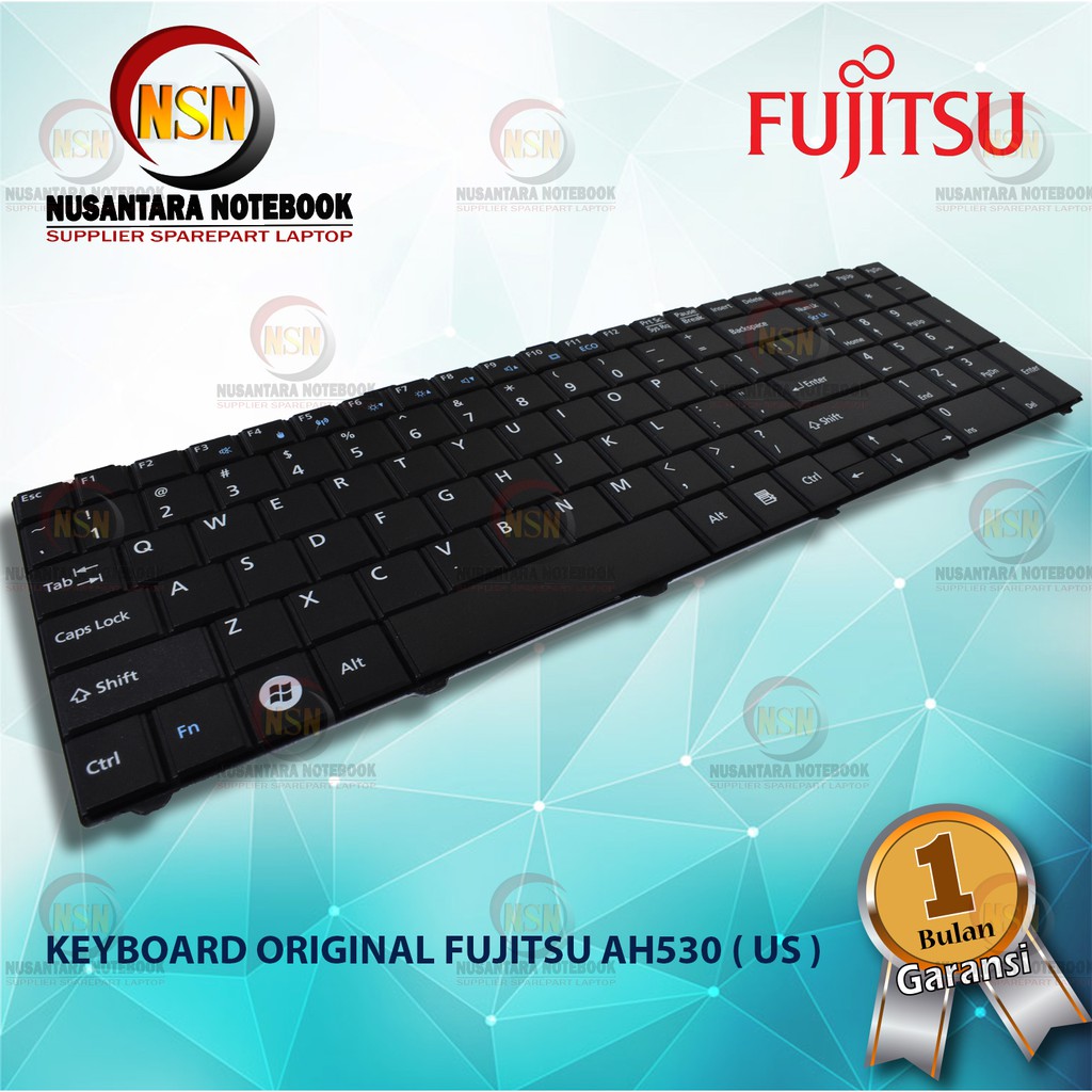 Keyboard Original Fujitsu AH530 AH531 NH751 US