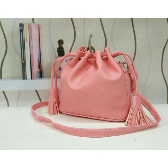 Vick 023 Tas Serut Slempang Tas Remaja Murah Tas Wanita Santai Shopee Indonesia