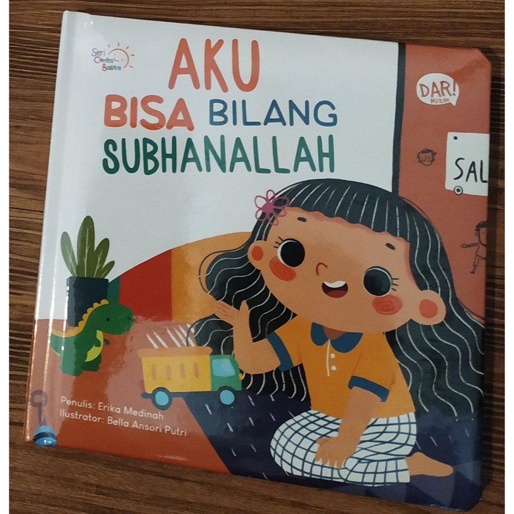 BOARDBOOK Seri Cerita Balita: Aku Bisa Bilang Terimakasih/Permisi/Subhanallah/Alhamdulihah/Masyaallah/Astaghfirullah/Bismillah-bilang subhanallah