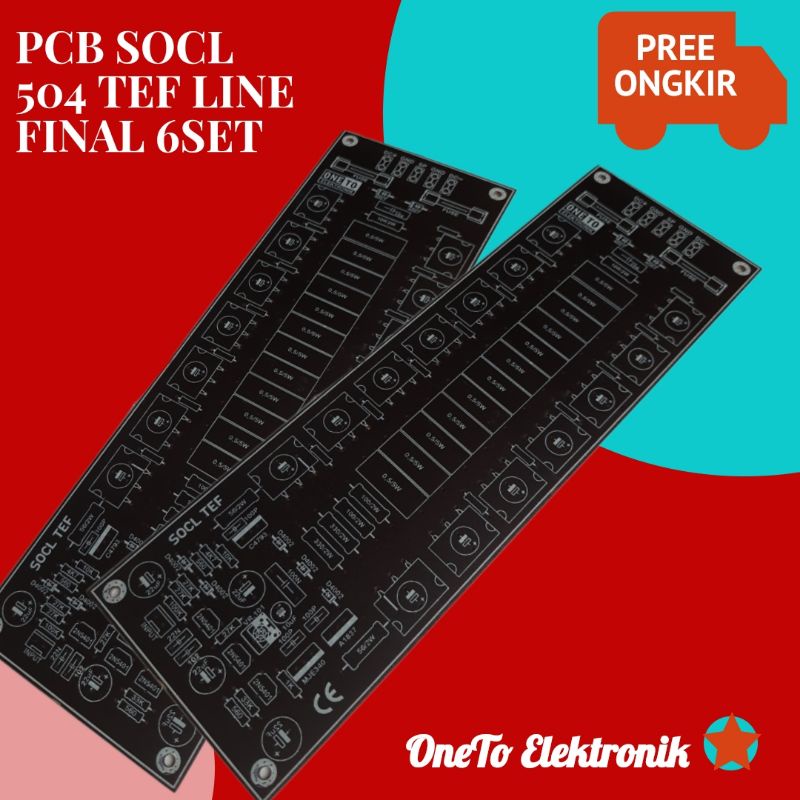 Pcb SOCL504 TEF 504 1000W per 5pcs