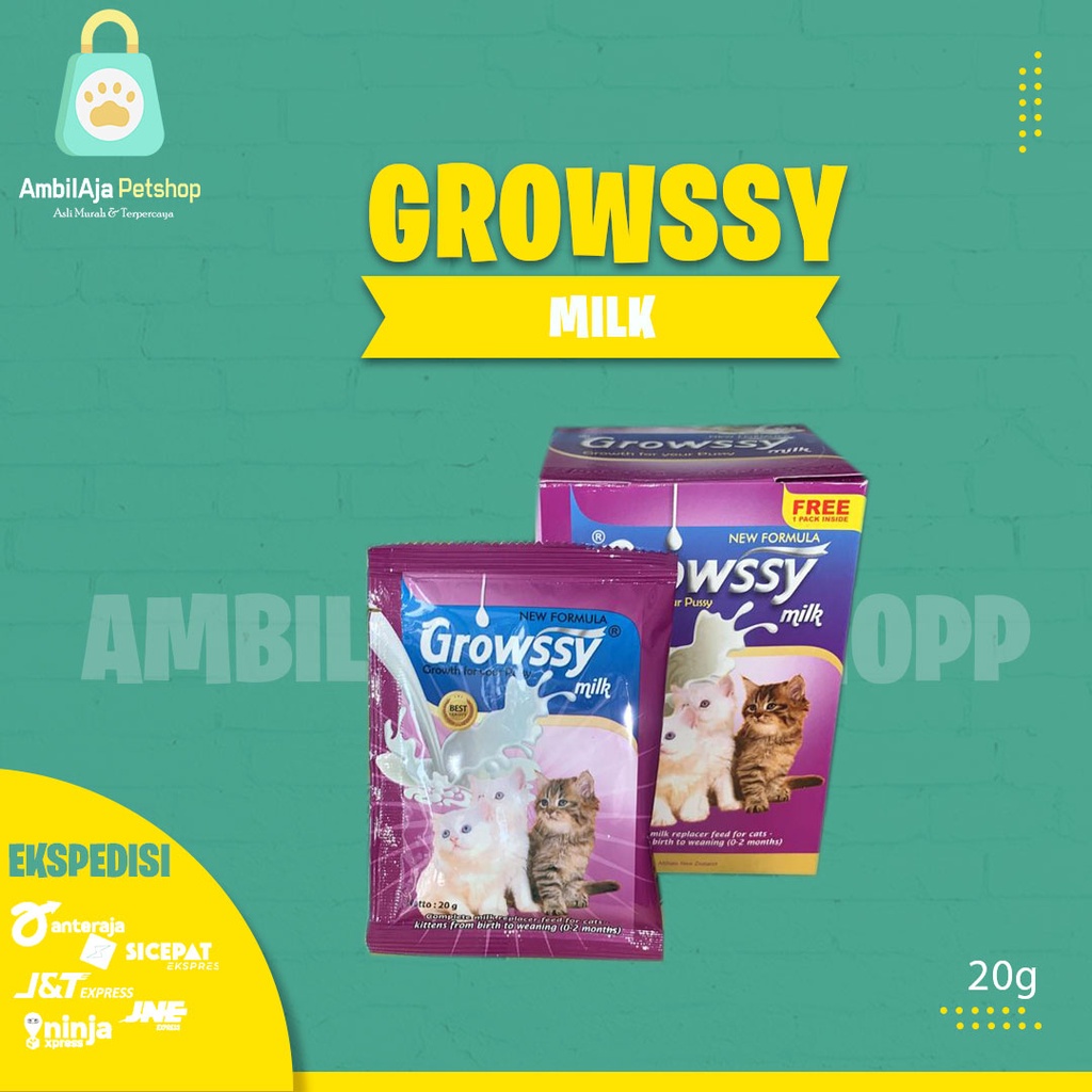 Susu Kucing GROWSSY Milk sachet