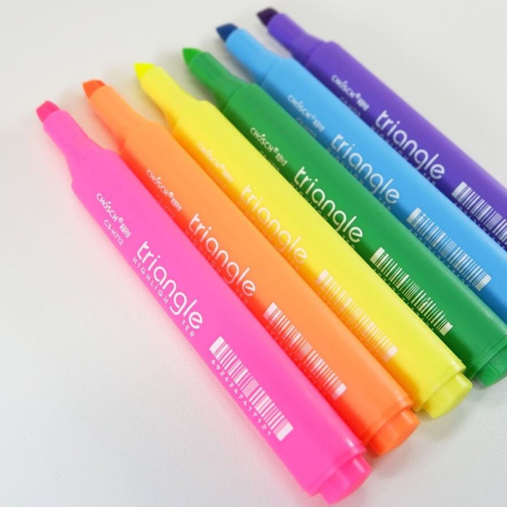 

Stabilo triangle highlighter CS-H712 (mix 6 warna)