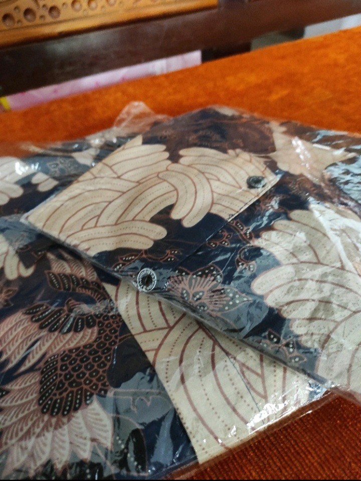 Kemeja Batik Pria Lengan Panjang Slim Fit Batik Pria Lengan Panjang Modern