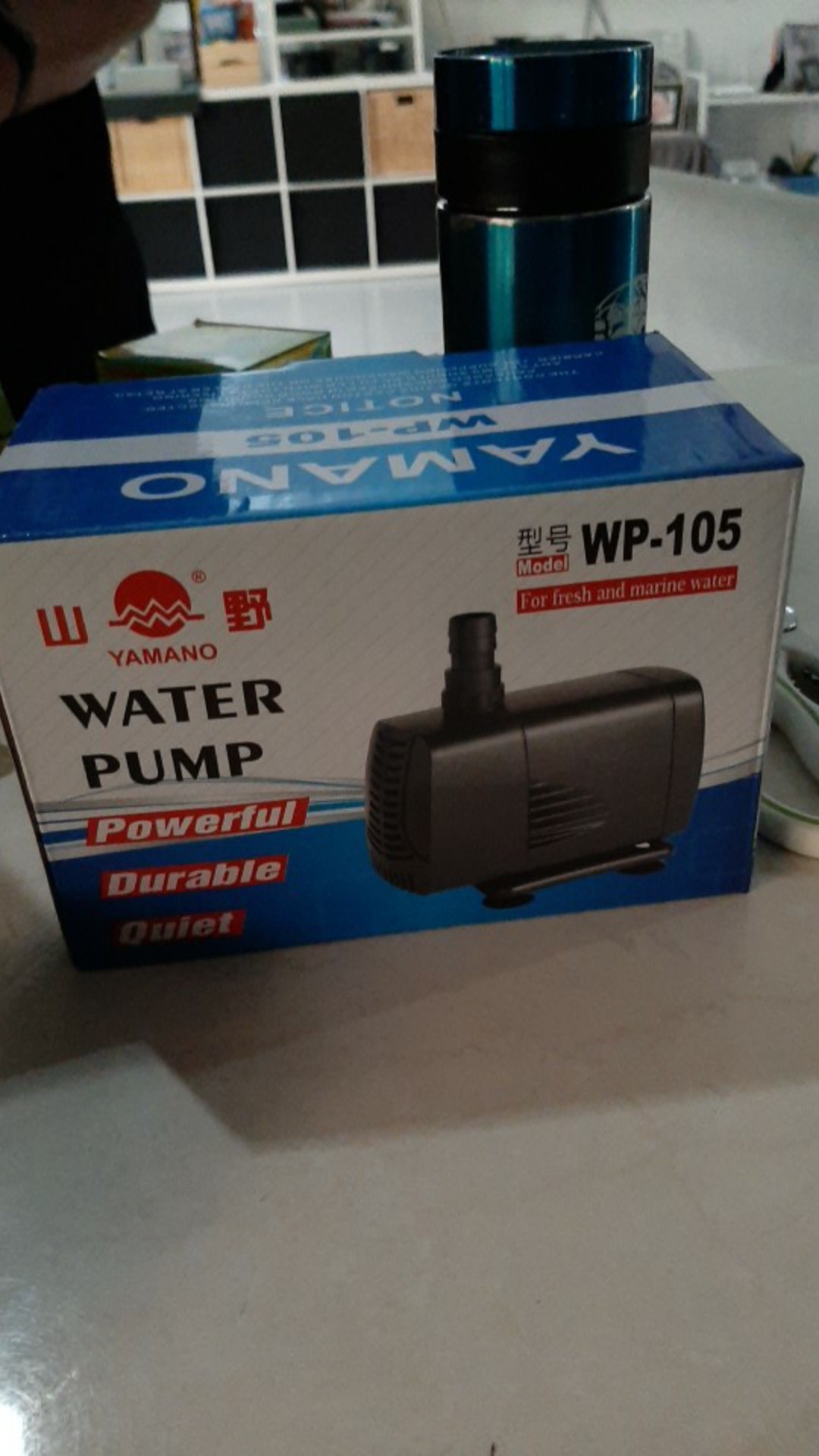 Pompa Air Aquarium Merk Yamano Wp-105 Utk Hidroponik & Aquaponik