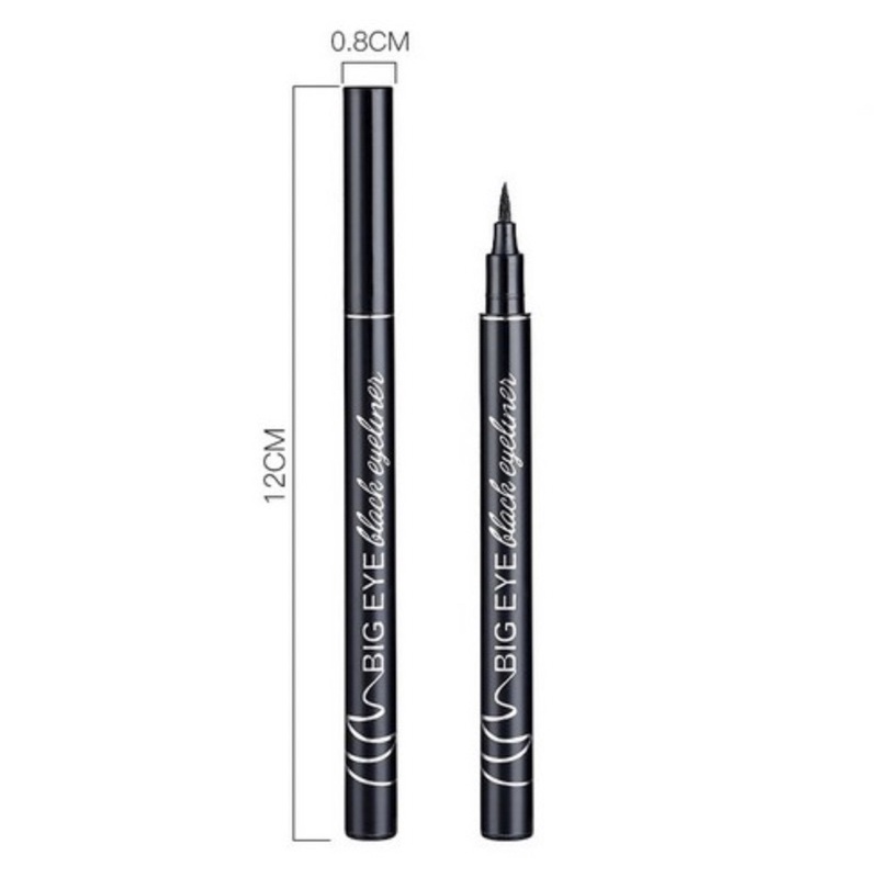 Aiyi Eyeliner Pensil Alis Cair Warna Hitam Anti Air Make Up