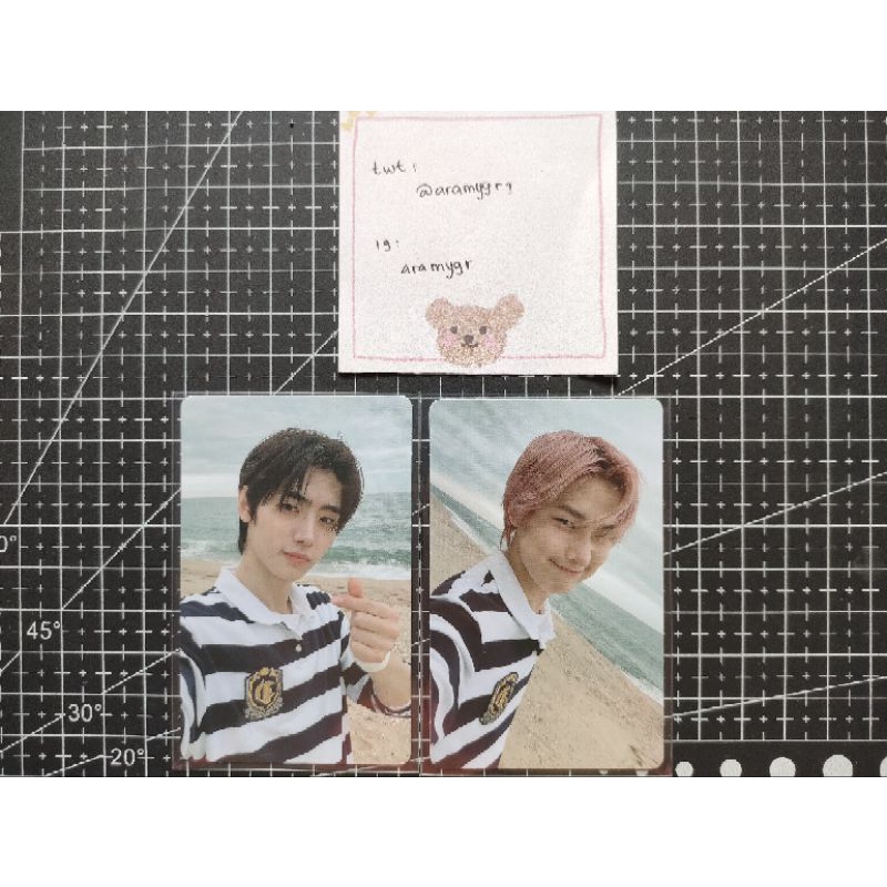 ENHYPEN PHOTOCARD BENE TD T-D TAMED DASHED SUNOO SUNGHOON (BOOKED)