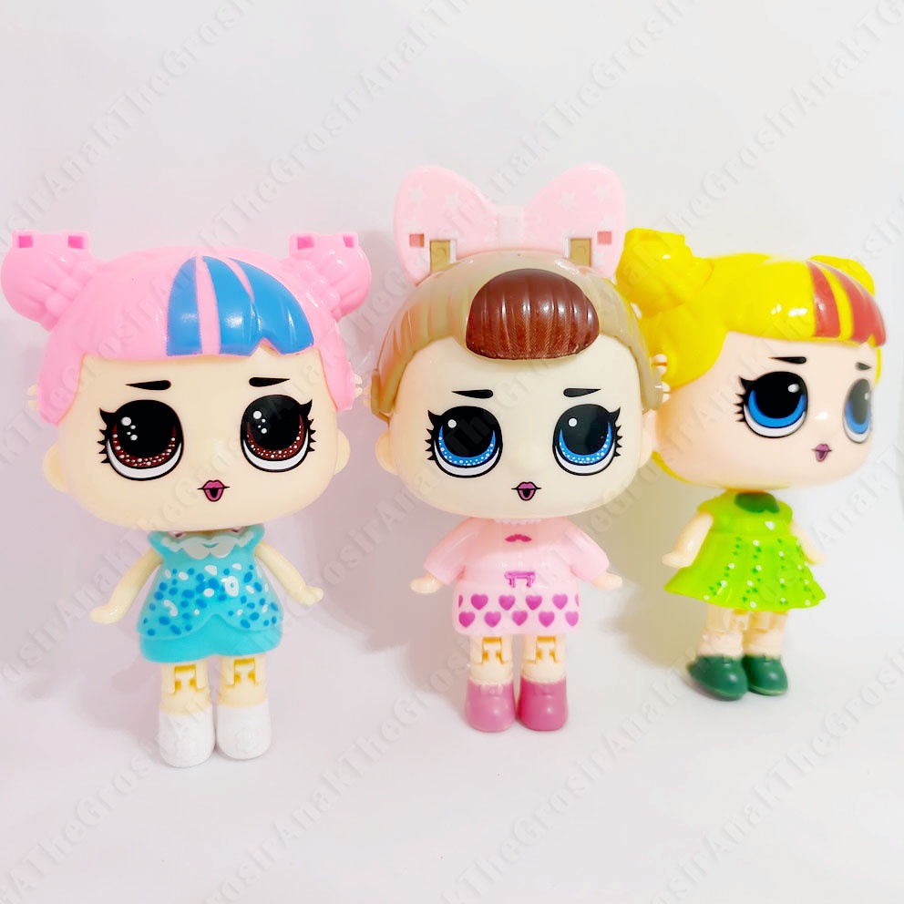 MURAH!!! Fancy Cute Doll LOL Kepala Boneka L.O.L Bisa Dibuka