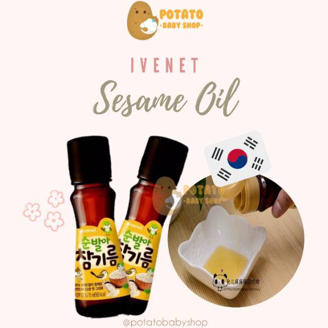 Ivenet Korea - Bebe Sesame Oil / Minyak Wijen