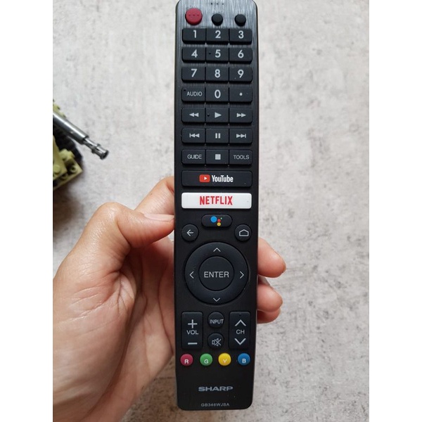 Jual Remote SHARP TV Android tv 4K GB326WJSA original 100 new Shopee