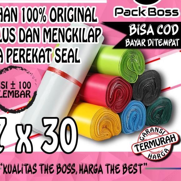 

✰ PUTIH PREMIUM POLYMAILER 17x30 +/- 100 HALUS TEBAL LANGSUNG PABRIK ▲
