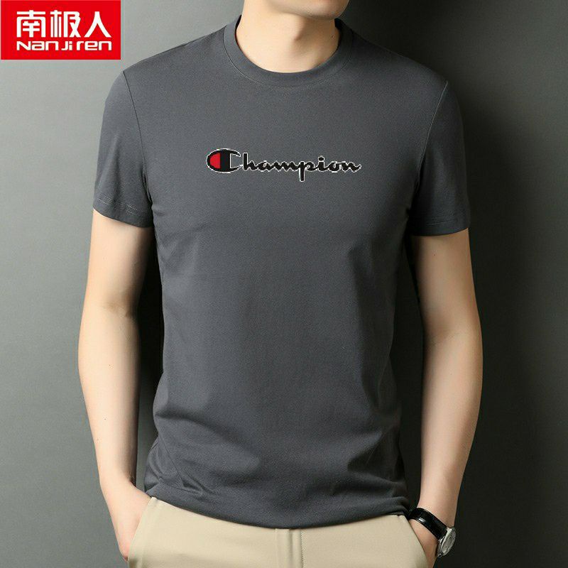 Kaos Distro Pria CHEMPION Kaos Oblong Pria Atasan Tshirt Pria Lengan Pendek