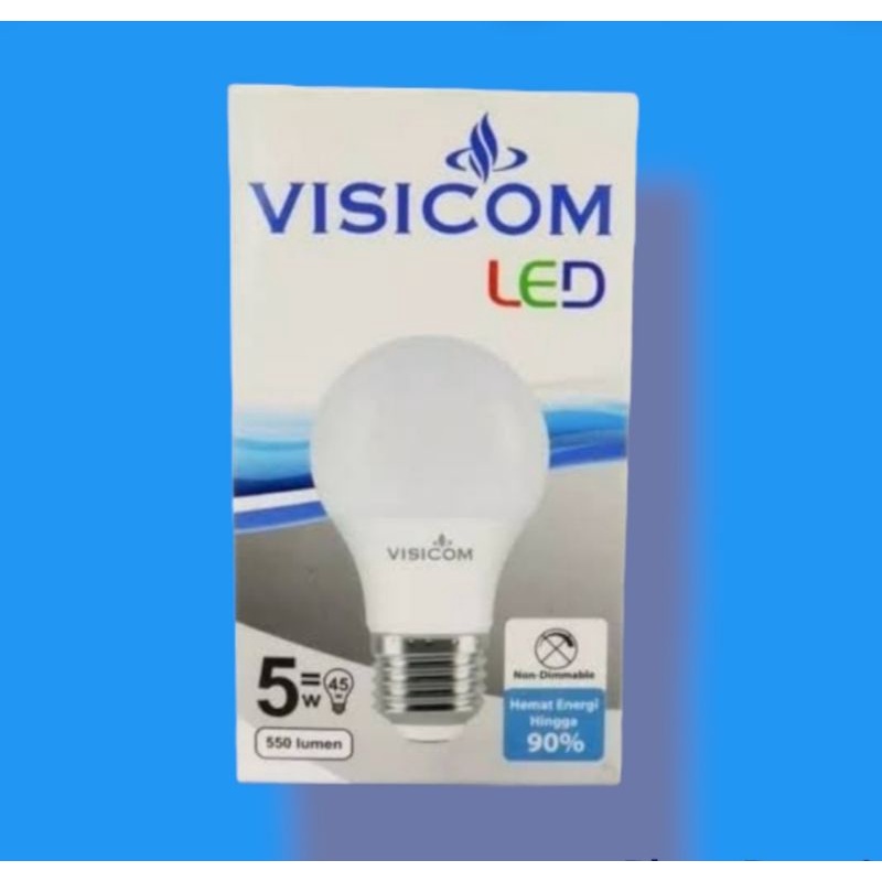 lampu visicom led 5 watt bulb