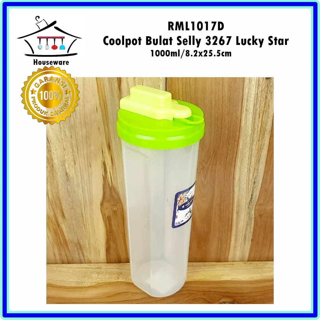 RML1017D Water Jar/ Coolpot Bulat Selly 3267 Lucky Star 1L