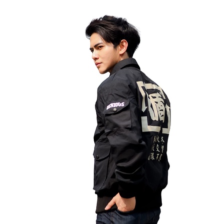 Jaket FLIGHT – Black Edition Fashion Trendy Casual Pria Good Brand Quality Stylish