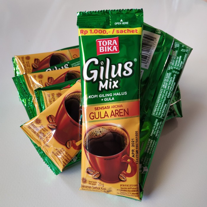 

Kopi Tora Bika Gilux Mix Gula Aren (Renceng)