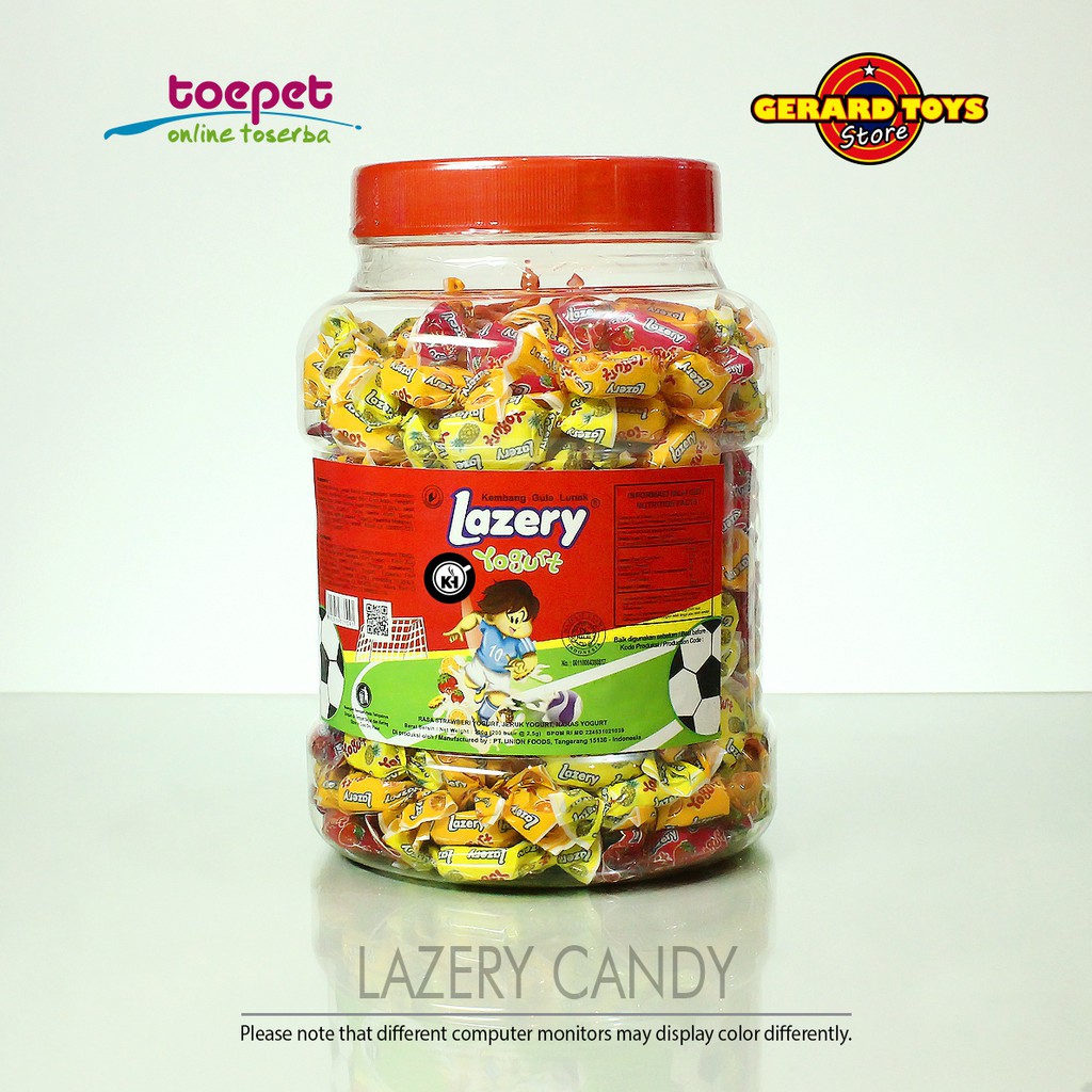 

⭐⭐⭐⭐⭐ Permen Lazery Toples isi 200pcs ENAKNYA MANTAP