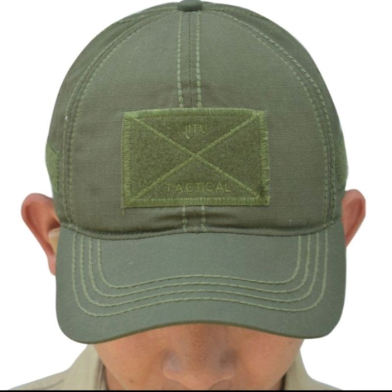 TOPI TACTICAL PREMIUM/TOPI BDU LAPANGAN/TOPI BDU VELCRO