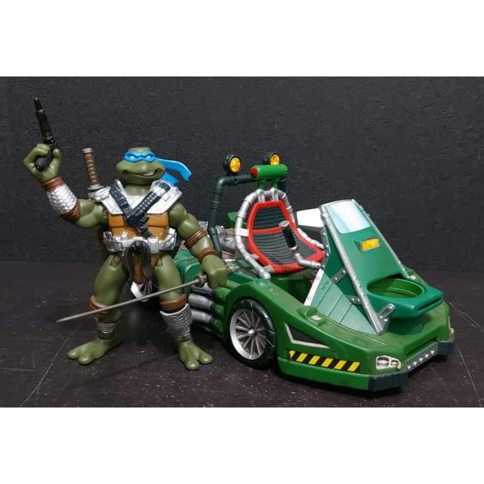 TMNT SEWER SLIDER 2002 Ninja Turtles vehicle Playmates Toys