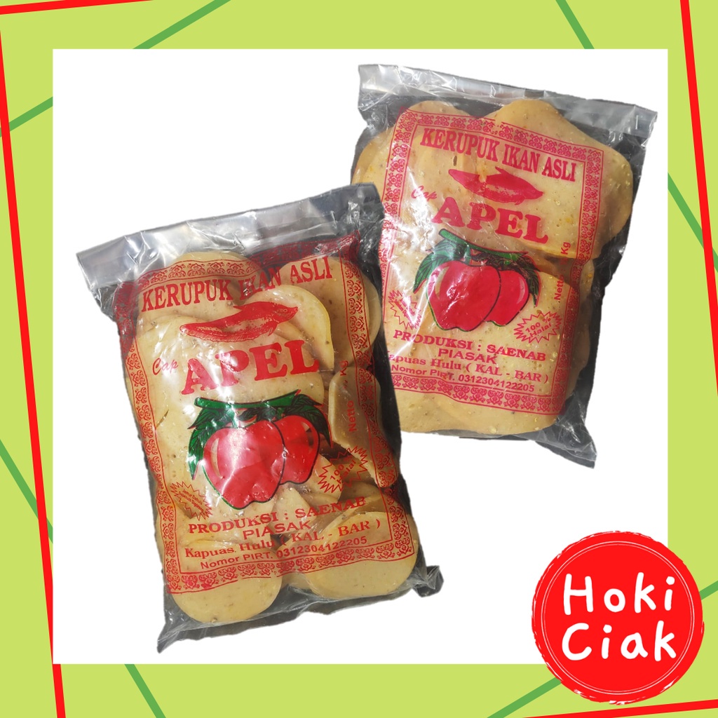 

Kerupuk Ikan Cap Apel