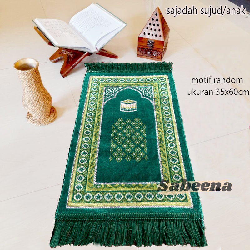 grosir sajadah mini anak uk 35 x 60 cm By Sabeena Store