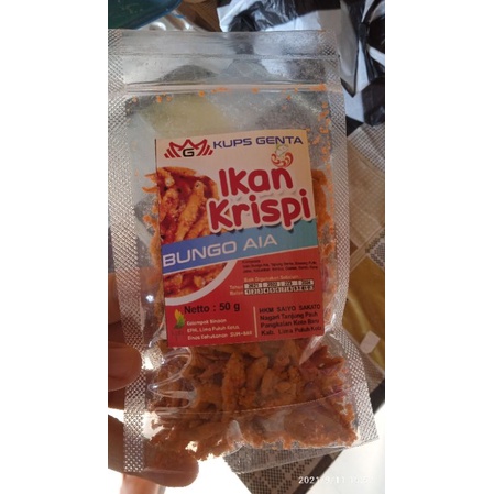 

Ikan bunga air crispy