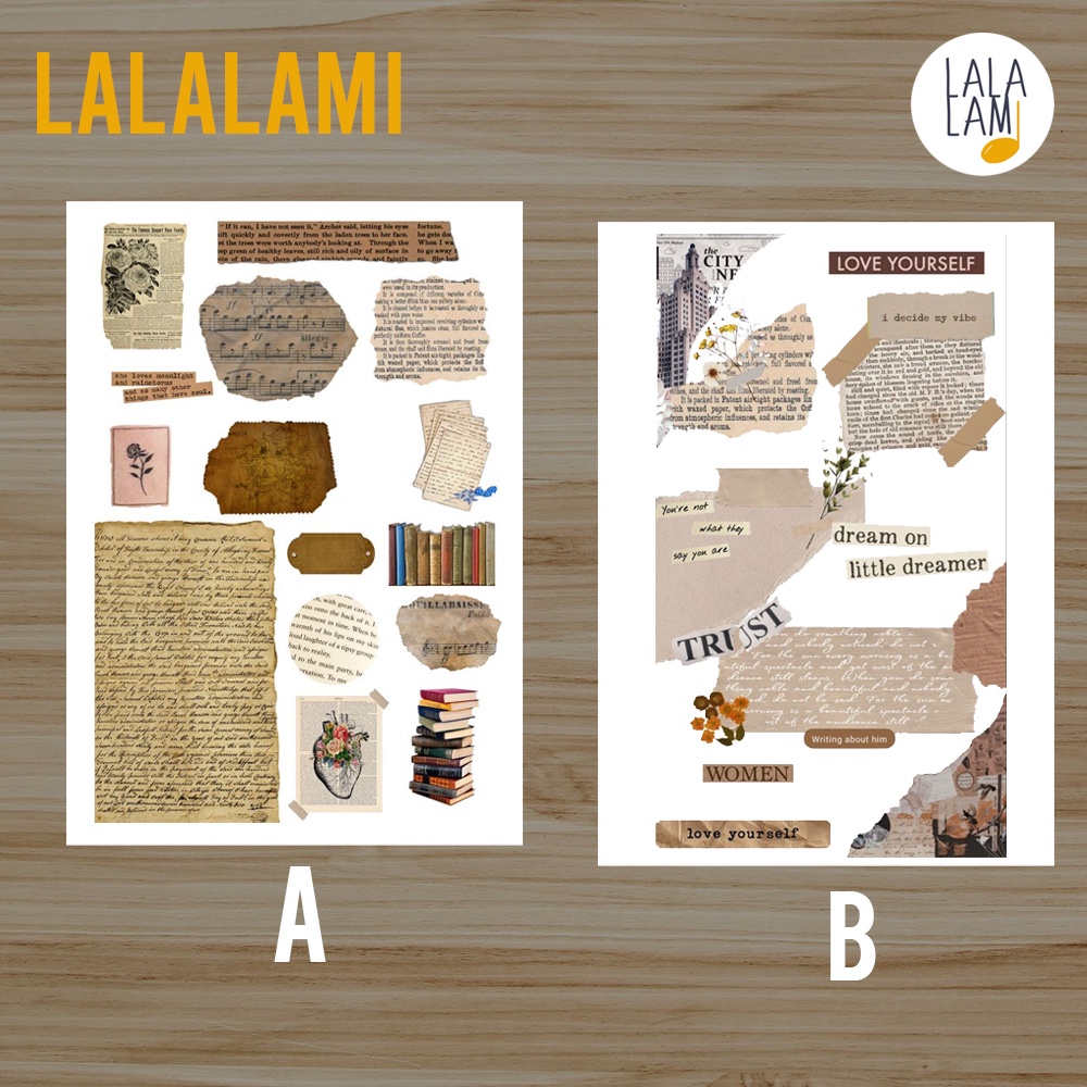 

[Cetak Stiker] Stiker Aesthetic Jurnal, Stiker Lucu, Stiker A5, Stiker Termurah