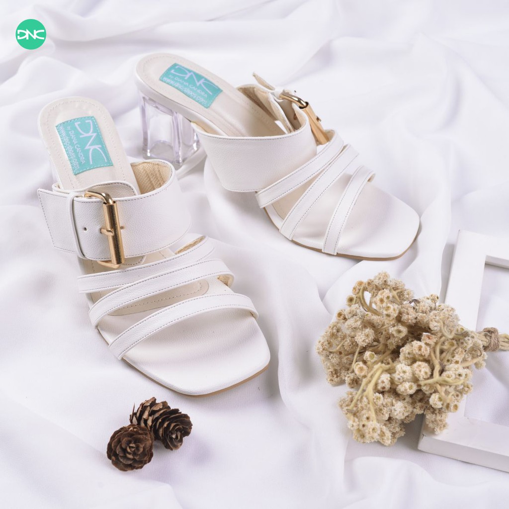 Sepatu fashion wanita murah nyaman original - DNC Emmaline in White