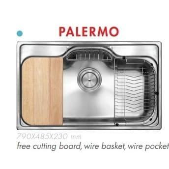 CGS Kitchen Sink PALERMO + KRAN CGS MILAN